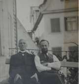 Heinrich e Edoardo a Hechingen (1910 circa)