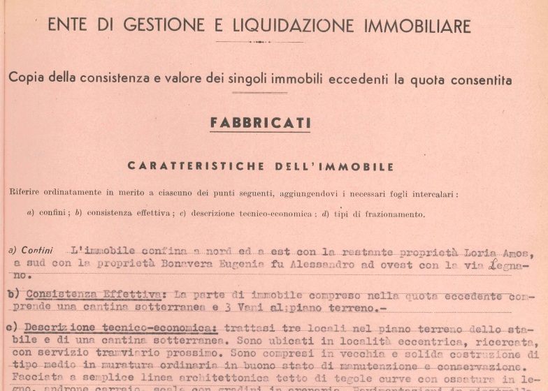 Pratica Loria Amos: ripartizione fra quota eccedente e quota consentita, 1940; 1942 (ASSP, III, 222)
