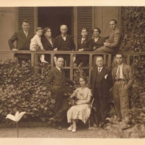 Torino, casa di Vittorio Levi. Riunione di famiglia (Fondazione Centro di documentazione ebraica contemporanea CDEC)