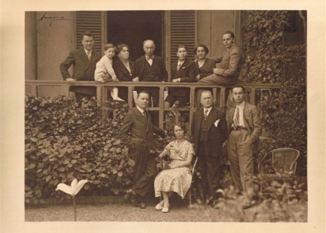 Torino, casa di Vittorio Levi. Riunione di famiglia (Fondazione Centro di documentazione ebraica contemporanea CDEC)